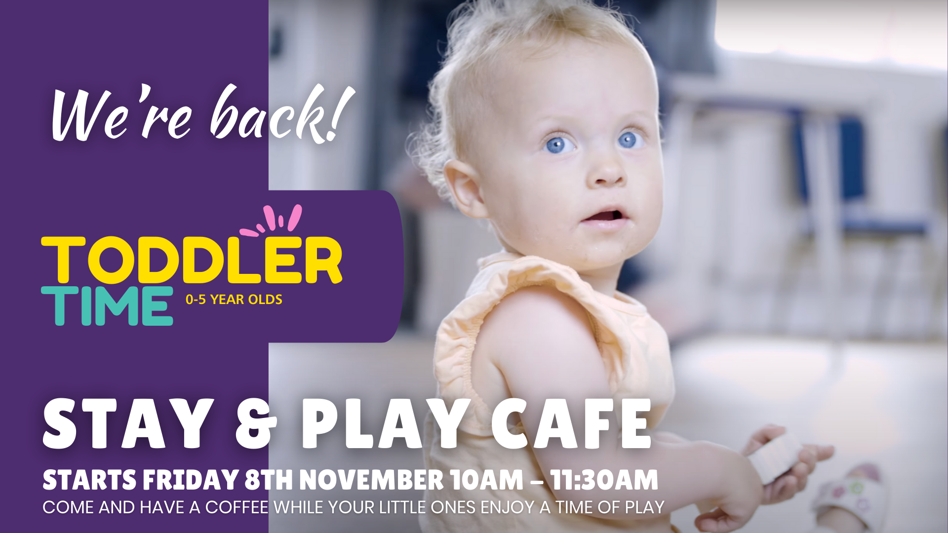 Toddler Time Stay & Play Cafe | BH1 Elim Church, Bournemouth